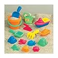 Small World Toys Sand & Water - 15-pc Sand Toy Set