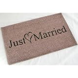 Coir Just Married Doormat