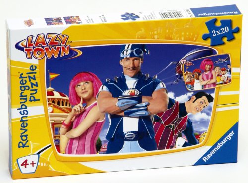 Ravensburger Puzzle 2 x 20 pieces Lazytown