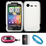 Clear Premium Soft Rubberized Silicone Skin Cover for Verizon Wireless New  ....