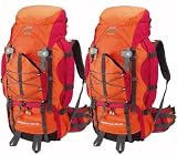 MATCHED PAIR OF ADRENALINE 5,000 CU IN INTERNAL FRAME BACKPACKS BY HIGH PEAK