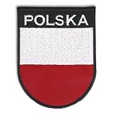 Sew-On Patch - POLSKA Flag Shield