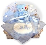 Large Baby Basket Sky 3-6m