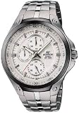 Casio EF-326D-7AV Mens Watch Stainless Steel Edifice White Dial