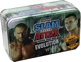 WWE SLAM ATTAX EVOLUTION  COLLECTORS TIN