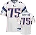 Vince Wilfork Jersey: Reebok Authentic White #75 New England Patriots Jersey