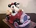 Disney Mickey Minnie Roadster Ceramic Cookie Jar