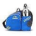 Outdoor Waist Bag, Sunhiker Sports Water Resistant Waist Pack with Water Bottle (Not Included) Holder, Running Belt Bag Pouch Fanny Pack for Hiking Running Cycling Camping Climbing Travel(Blue)