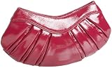 HOBO Goldy Pleated Patent Leather Clutch