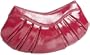 HOBO INTERNATIONAL Goldy Pleated Patent Leather Clutch