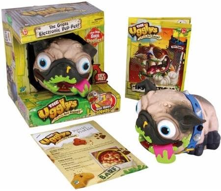 Cheap Electronic Moose Toys the Ugglys S2 Puppet, Pug, Pet, Gray | Great Christmas Gift for Kids and Adults | Interactive Pet Dog