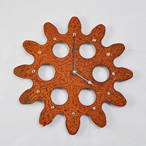 A Cog N Time Wall Clock 10.5" by Theropod Metal Works