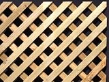 1 Premium Diagonal Privacy Treated Yellow Pine Wood Lattice in a 5/pack with Freight included [CAPITOL CITY LUMBER]