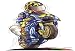 YAMAHA ROSSI KOOLART IMAGE ceramic mug 1776