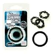 California Exotics / Swedish Erotica Dr. Joel Kaplan Silicone Prolong Ring Black Ring Adult Sex Toy Kit