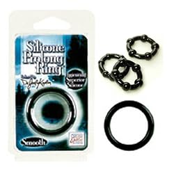 California Exotics / Swedish Erotica Dr. Joel Kaplan Silicone Prolong Ring Black Ring Adult Sex Toy Kit