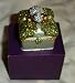 Rucinni Frog Trinket Box with Swarovski Crystals