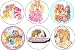 Set of 6 Lady Lovely Locks 1.25