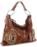 Oversized Patent ''Roxanne'' Hobo - Black, Champagne, Toffee Brown, Pearl, Blue or Purple