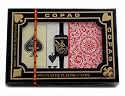 Copag Plastik Kartenspiele, 2 Poker Size Decks im Etui mit original Copag Cut Card