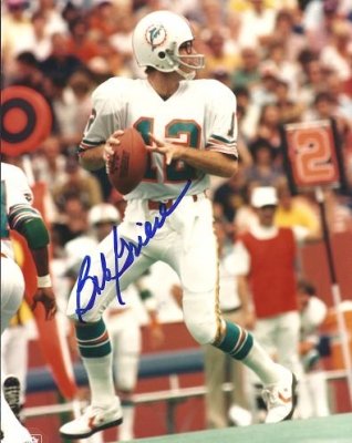 Bob Griese Autographed Miami Dolphins 8x10 Photo - Hall of Famer