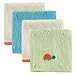 Hudson Baby Rayon from Bamboo Washcloth, Green Turtle