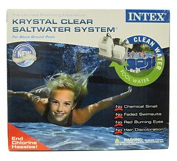 INTEX Pool Saltwater Chlorine Generator Chlorinator NEW
