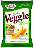 Sensible Portions Veggie Straws Original Sea Salt, 20 Ounce Bags (Pack of 3)
