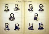 Ministres Cochery Raynal Rouvier Deves 1881 de Portrait