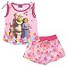 Shrek Family Floral Shorty Pajamas for Toddler Girls