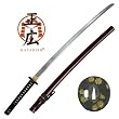 Masahiro Sword Dark Burgundy Japanese Blossom Katana