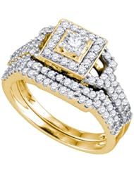 1.00CT-DIA 0.20CT-CRD BRIDAL SET