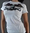 Sinful Clothing Collection - Easy Rider Baby Tee in White
