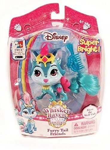 Palace Pets, Whisker Haven Tales, Furry Tail Friends, Pocahantas's River the Wolf Cub Figure