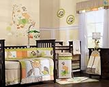IMAGE OF Carter's Wildlife 4 Piece Crib Set, Beige