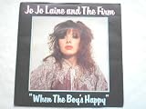 Laine, Jojo & The Firm When The Boy`s Happy 7" Mercury MER30 EX/VG 1980 there is handwritten number on label and 2mm drill hole in label rim