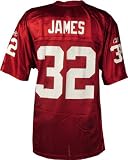 Edgerrin James Youth Jersey: Reebok White Replica #32 Arizona Cardinals Jersey - X-Large (18-20)