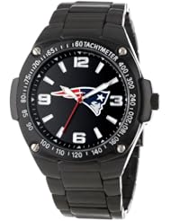 Game Time Unisex NFL-WAR-NE Warrior New England Patriots Analog 3-Hand Watch
