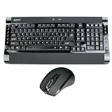 Apex Wireless Keyboard and Optical Mouse Set – Black