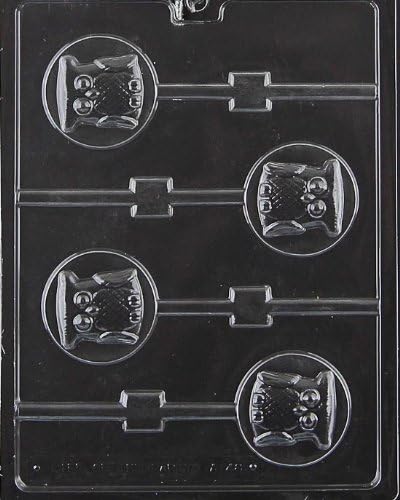 OWL LOLLY CHOCOLATE CANDY MOLD