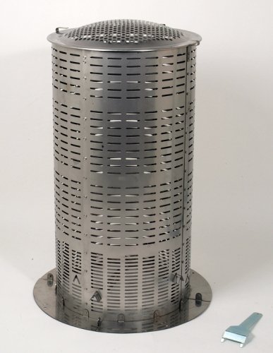 Extra Large 100% Stainless Steel Hi-Temp Burn Barrel Including Ash Catcher