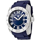 Swiss Legend Men's 20068-03 Commander Collection Stainless Steel Blue Dial Watch