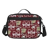 MSU Mississippi State University Insulated Lunch Box Cooler Bag - NO Lead Lead-Free Lunchbox