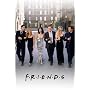 Friends - TV Show Poster (Walking In Cocktail Outfits) (Size: 24" x 36")