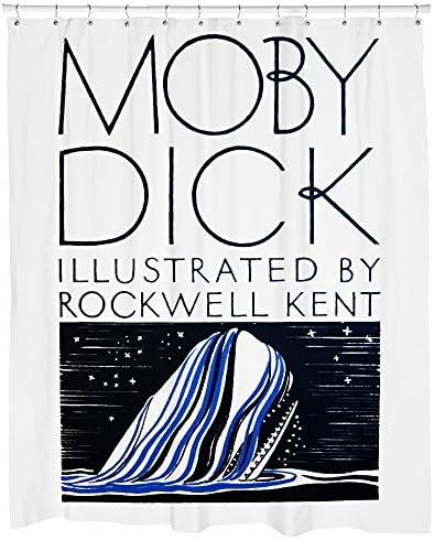 Think Yes Moby Dick Shower Curtain