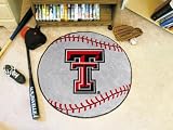 Texas Tech Red Raiders Baseballl Floor Rug Mat