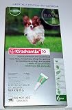 K 9 ADVANTIX for dogs up to 10lbs 6 months