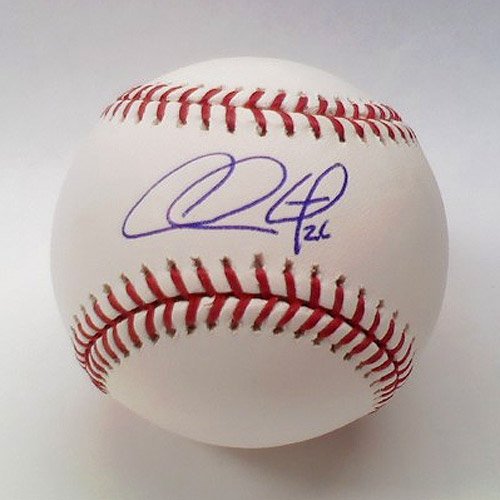 Chase Utley Autographed/Hand Signed MLB Baseball Phillies