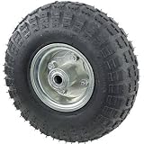 Pneumatic Tire and Wheel - 10in. x 4.10/3.50-4