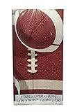 UPC 011179487431 product image for Football Plastic Tablecloth, 84